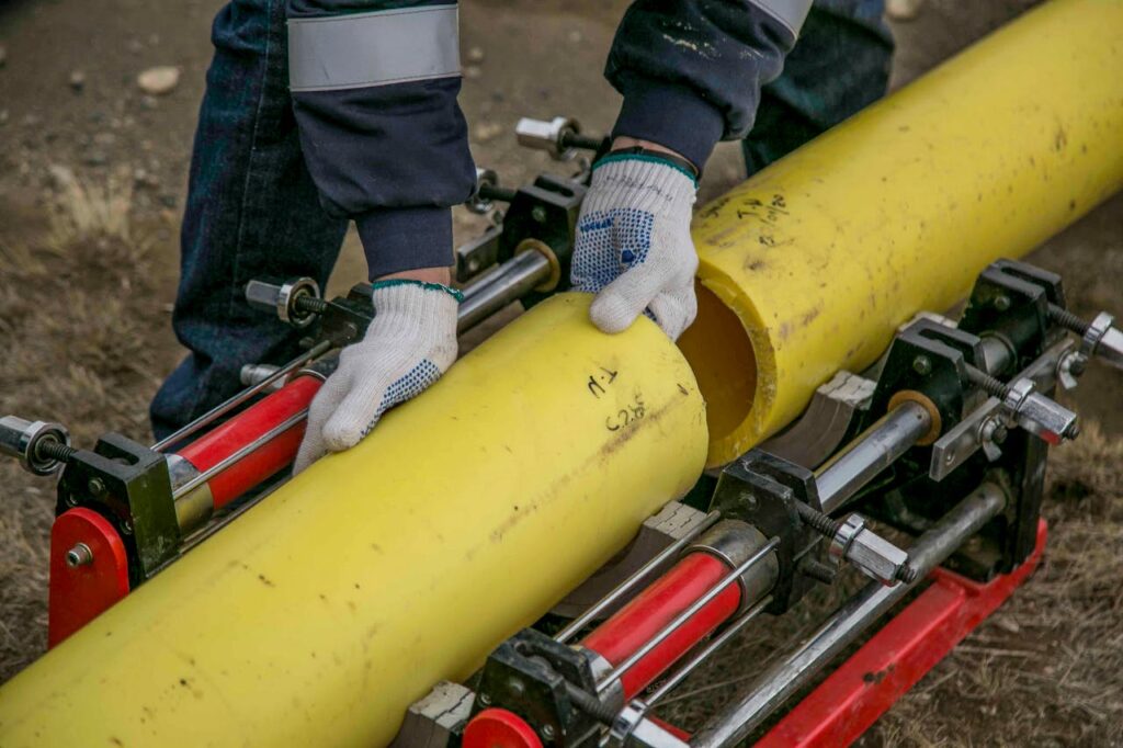 Fixing a pipe in Watsontown, PA